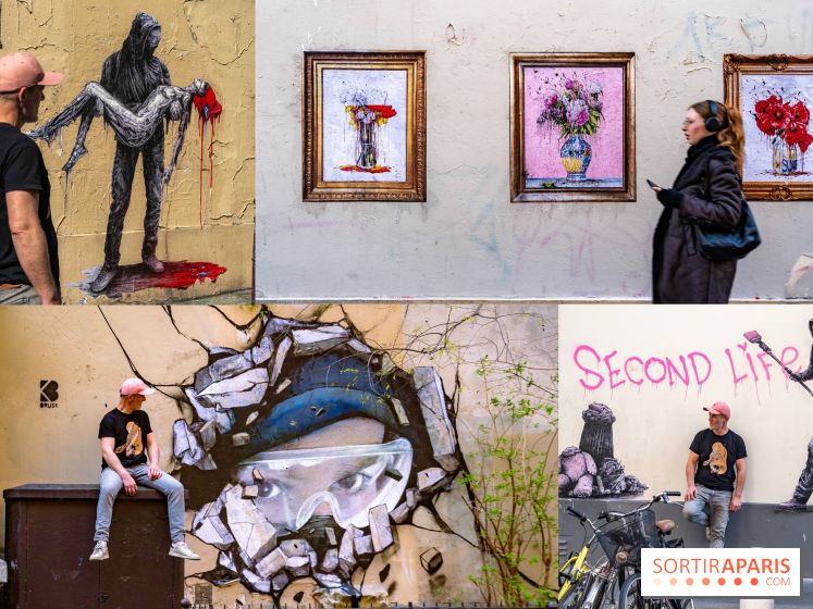 Brusk dévoile un parcours street-art inédit à Paris