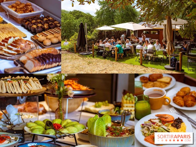 Ce brunch à volonté est une vraie Parenthèse Verte dans les Yvelines avec sa grande terrasse