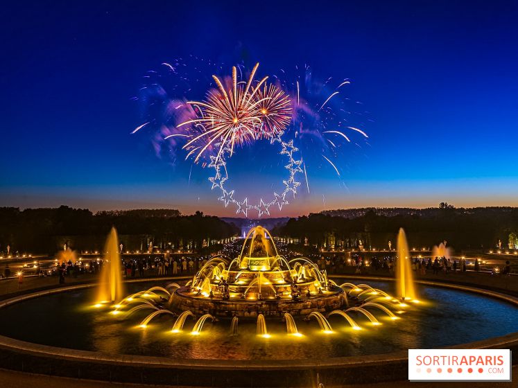 Versailles : revivez le spectacle de drones et feu d'artifice pour l'Indépendance américaine