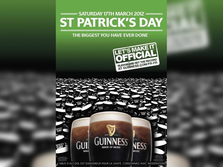 brasserie kronembourg fête la saint patrick guinness 2012