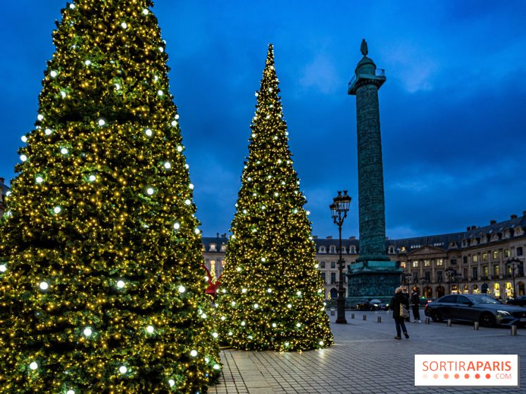 sapins de Noël Place Vendôme 