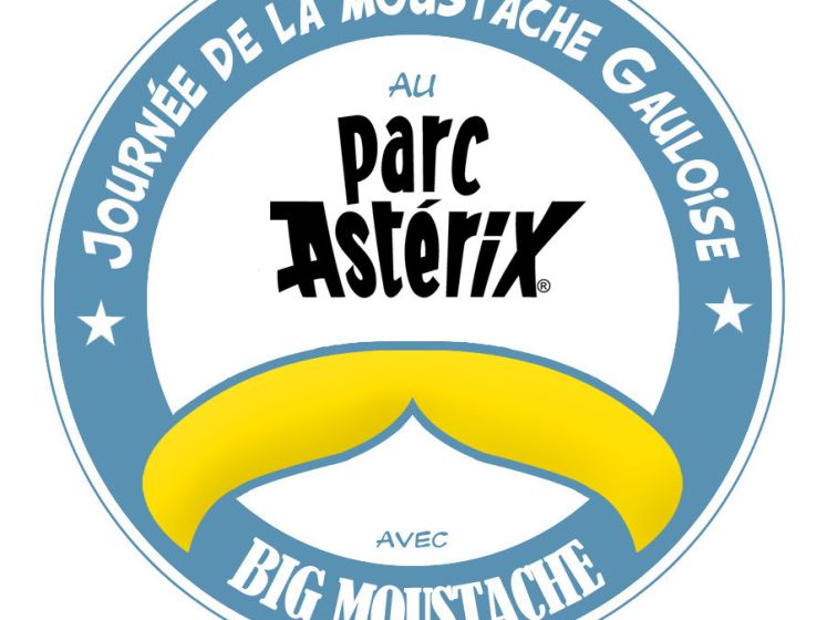 La journée de la moustache Gauloise au Parc Astérix