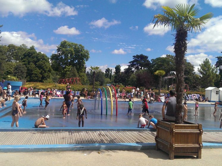Jardin-Plage au Jardin d'Acclimatation