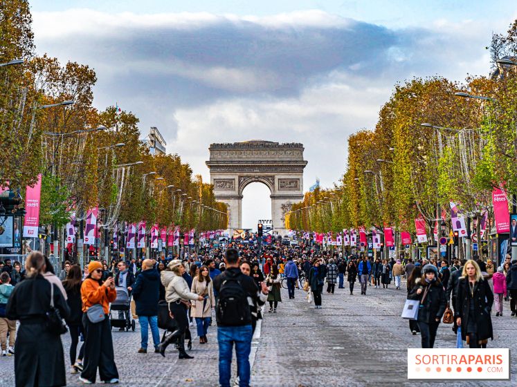 Les Champs-Elysées piétons le dimanche 7 janvier 2024