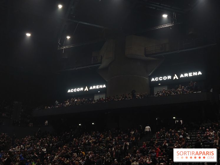 Pierre Garnier en concert à l'Accor Arena de Paris en décembre 2025