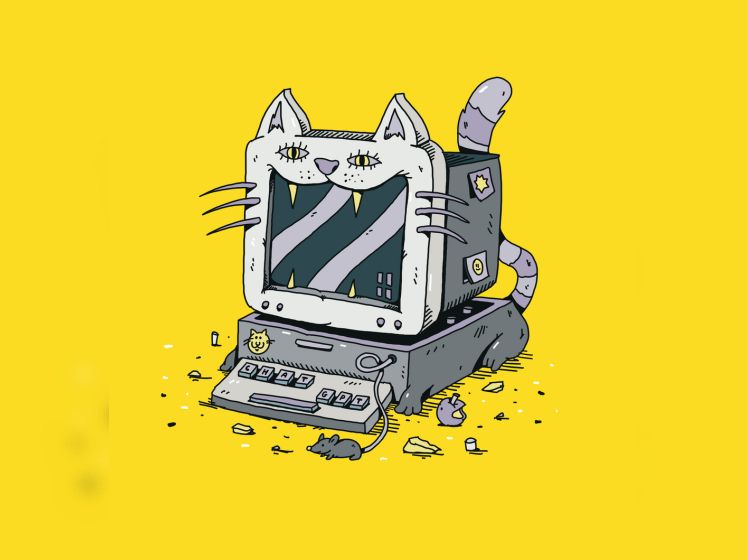 Expo street art chat Fluctuart