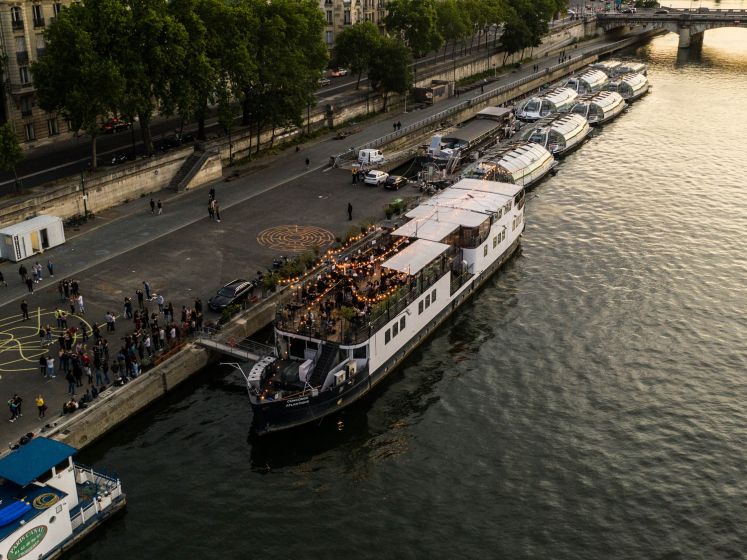 À L’Ouest : nouvelle terrasse estivale sur le pont du Concorde Atlantique à Paris