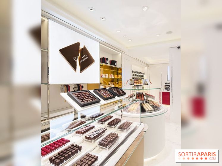 Marcolini Saint-Honoré à Paris, boutique de chocolats