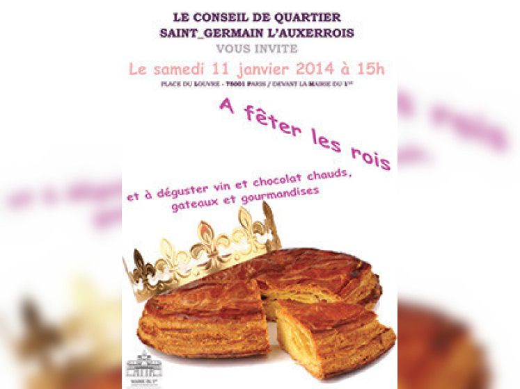 Galette des rois gratuite sur la Place du Louvre