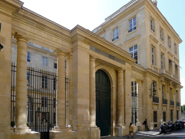 Journées du Patrimoine 2019 à Paris : l'Hôtel de Talleyrand avec le Cordon Bleu