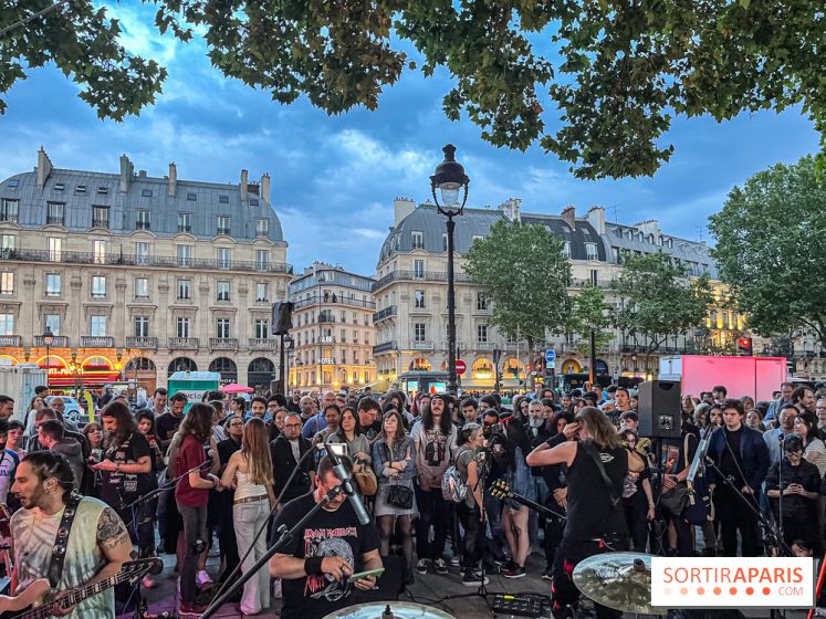 Fête de la Musique 2024 : concert de rock, hard rock et metal sur la place Saint-Michel à Paris