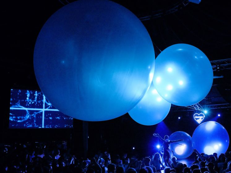 Nuit Blanche 2025 : ORBE, l'installation immersive et lumineuse au Gymnase de la Bidassoa