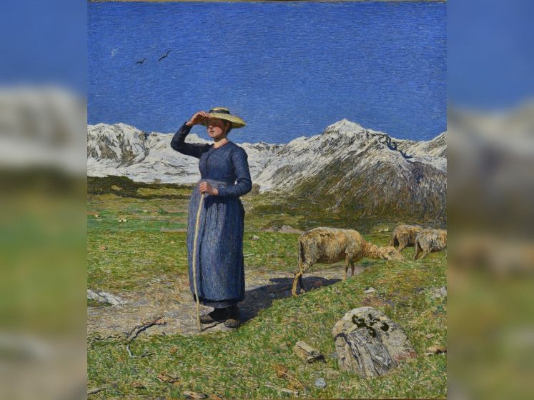 Giovanni Segantini au Musée Marmottan Monet : une exposition entre symbolisme et paysages alpins