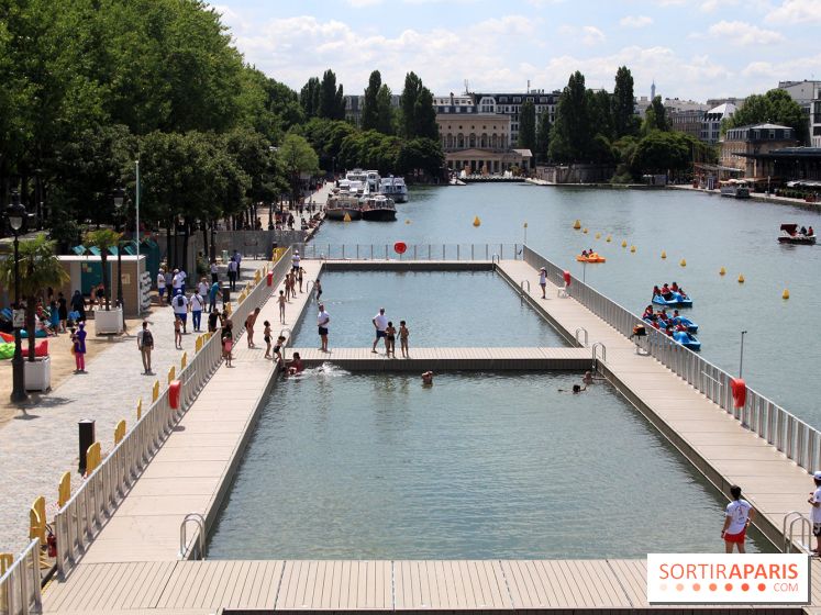 La baignade Bassin de la Villette
