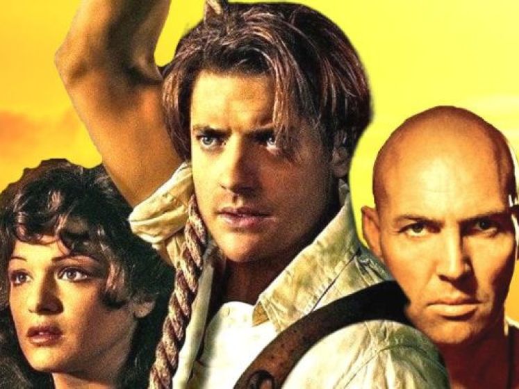 La momie (1999) : Brendan Fraser, Rachel Weisz, John Hannah