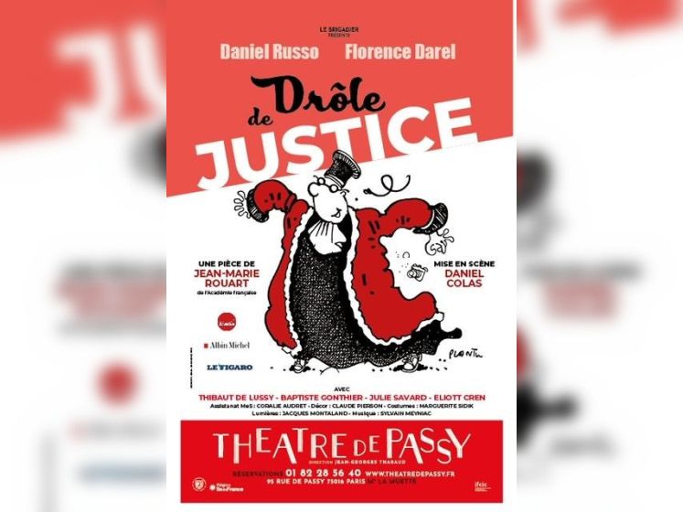 Drôle de Justice : vaudeville judiciaire au Théâtre de Passy