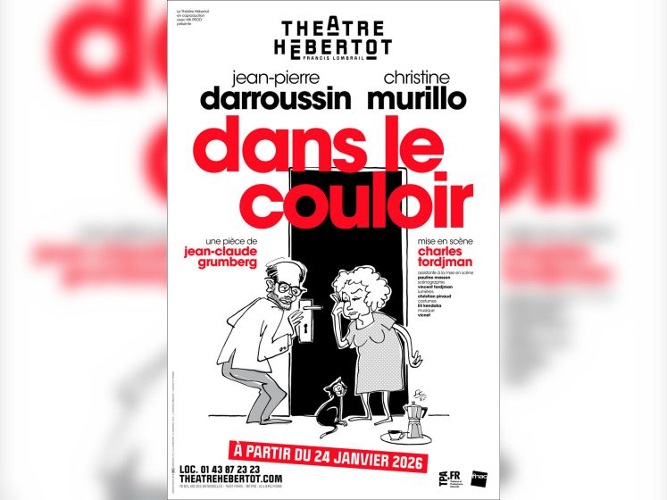 Dans le couloir : comédie de Jean-Claude Grumberg au Théâtre Hébertot