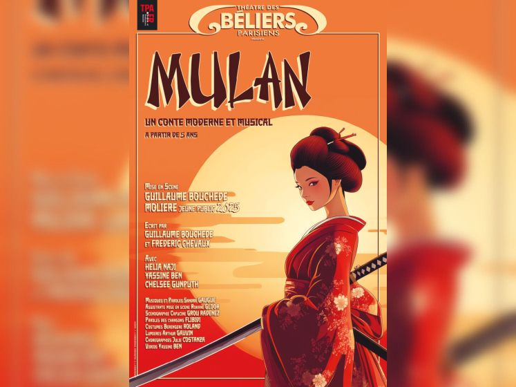 Mulan : conte musical au Théâtre des Béliers Parisiens