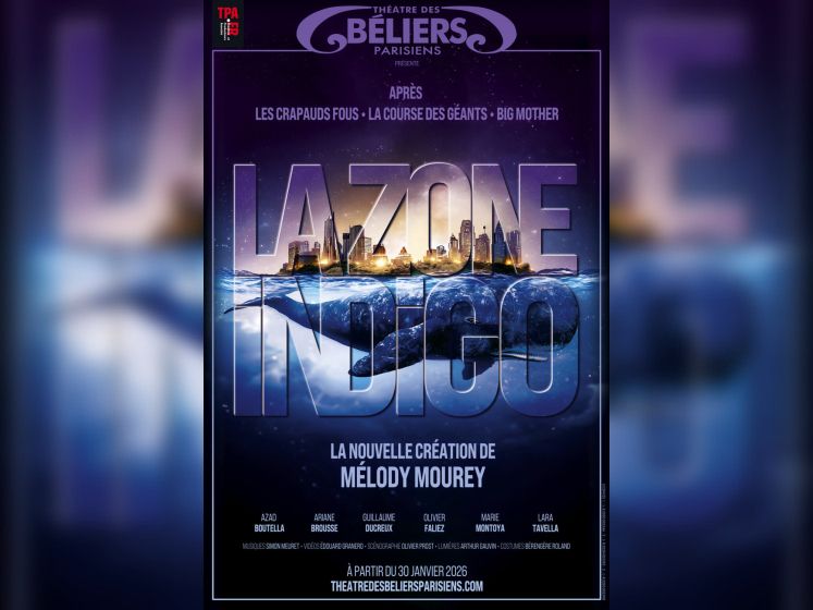 La Zone Indigo : thriller d’anticipation au Théâtre des Béliers Parisiens