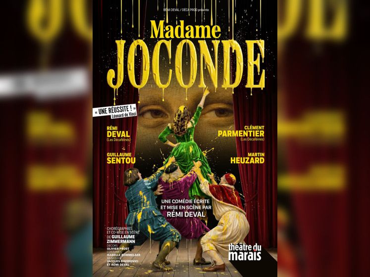 Madame Joconde : une comédie historique au Théâtre du Marais