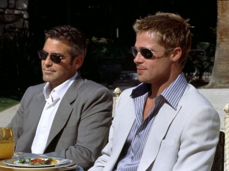 Ocean's Eleven : Photo Brad Pitt, George Clooney