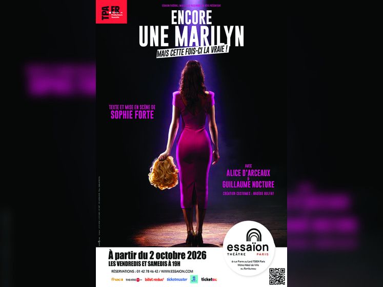 Encore une Marilyn à l’Essaïon : le spectacle sur Marilyn Monroe