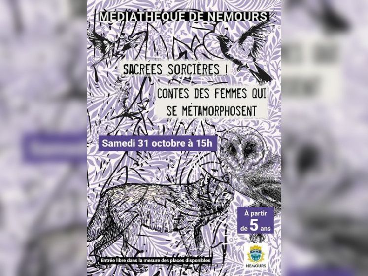 Halloween 2026 à Nemours : des contes gratuits à la médiathèque
