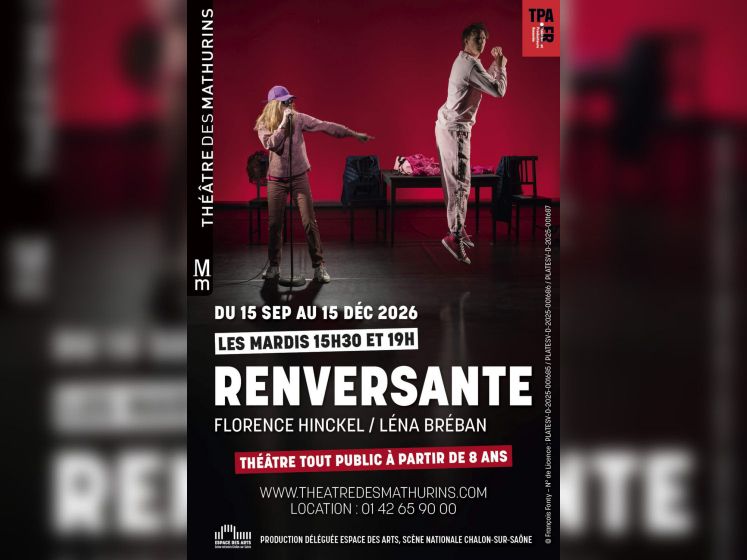 Renversante : un théâtre en famille aux Mathurins à Paris