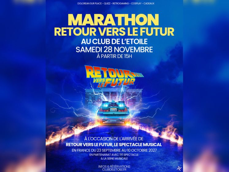 Marathon Retour vers le futur au Club de l’Étoile