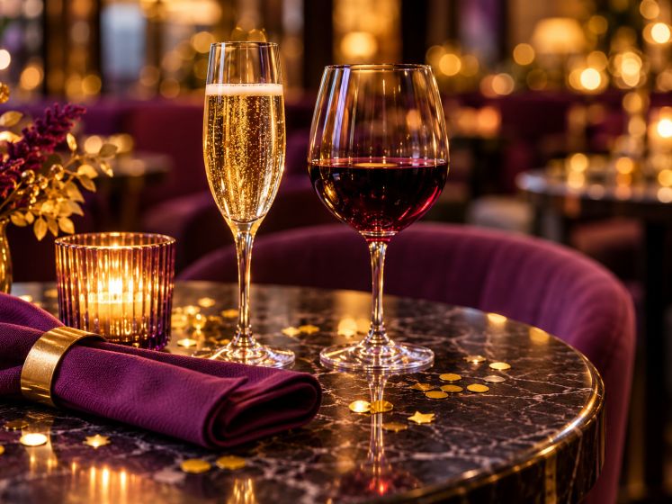 Nouvel An 2027 au Féria Café à Paris : dîner à 89 €, champagne et vin inclus
