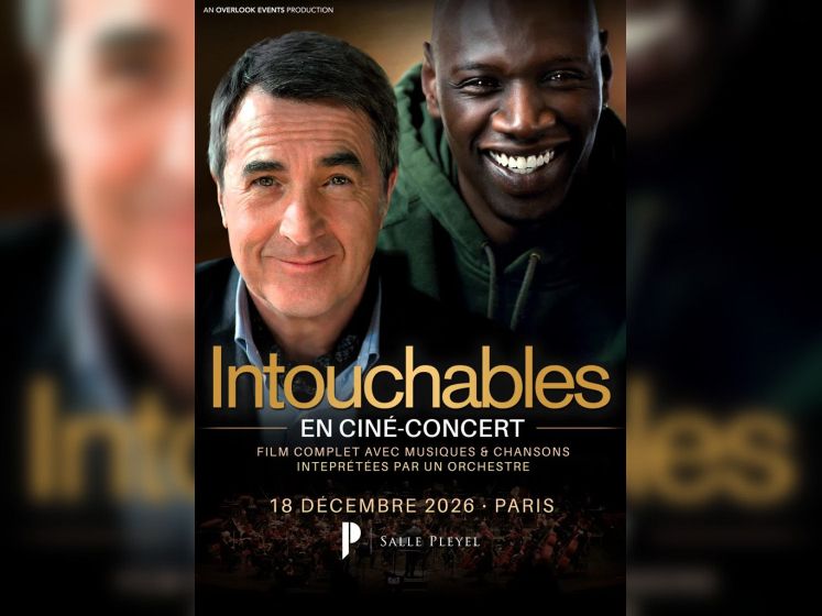 Intouchables en ciné-concert avec l’Orchestre Colonne à la Salle Pleyel