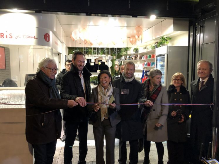 Le Kiosque innovant des Champs ouvre ses portes à Paris 