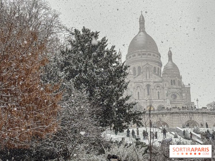 La Neige à Paris - Montmartre