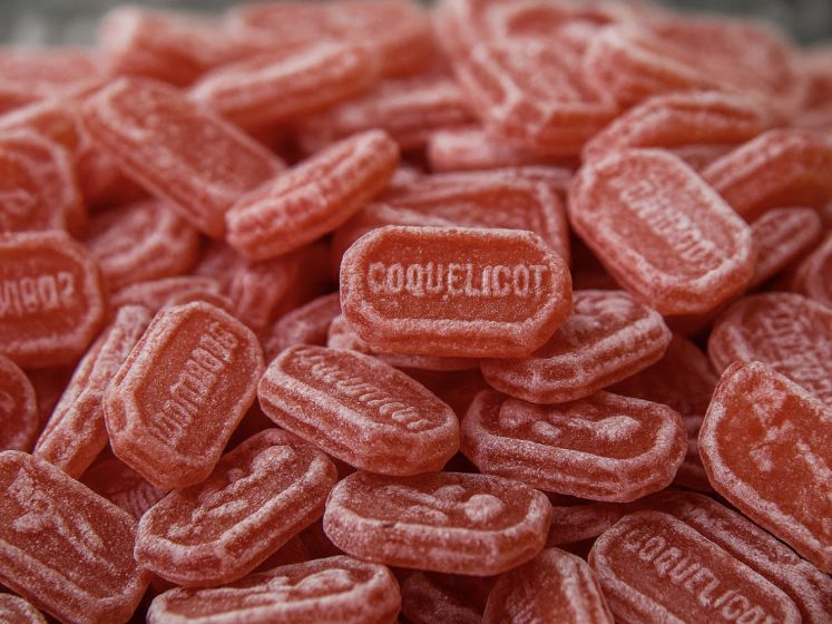 Le coquelicot de Nemours, une confiserie fabriquée en Seine-et-Marne depuis plus d'un siècle