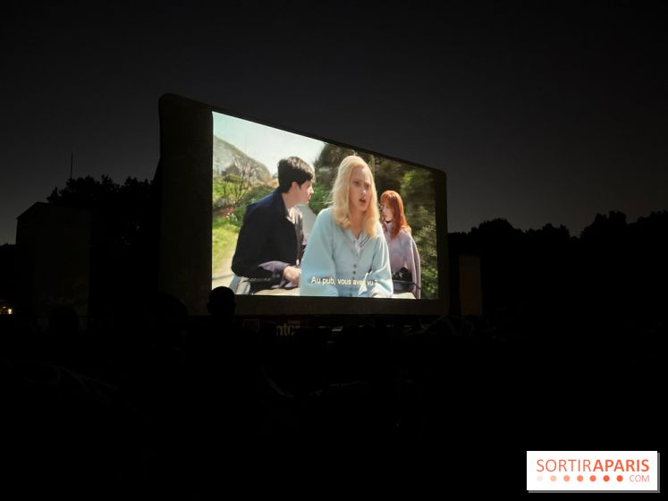 Cinéma en plein air à la Villette