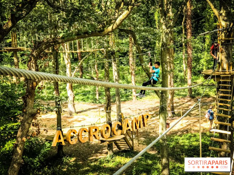 AccroCamp, l'accrobranche des Boucles de Seine