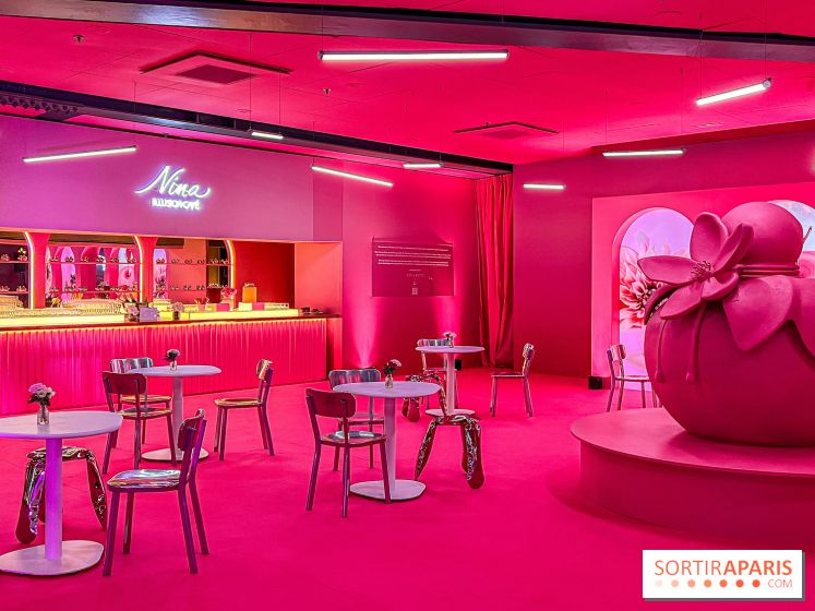 Nina Illusion Café : le café et pop up immersif du nouveau parfum de la Maison Nina Ricci à Paris