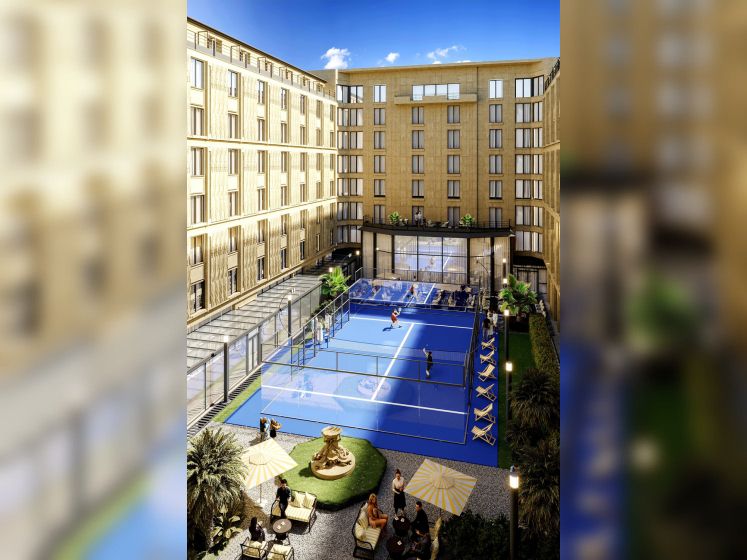 Piste de Padle Hôtel du Collectionneur