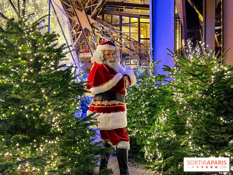 Noël 2024 à la tour Eiffel : terrasse d'hiver, délices de fêtes & Père-Noël au 1er étage du monument
