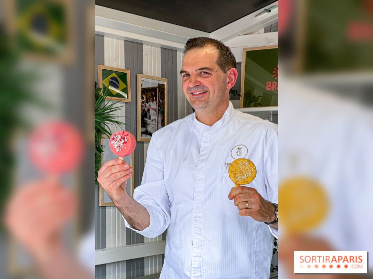 Les cookies glacés de Matthieu Carlin (Hôtel de Crillon) reviennent sur la Place de la Concorde