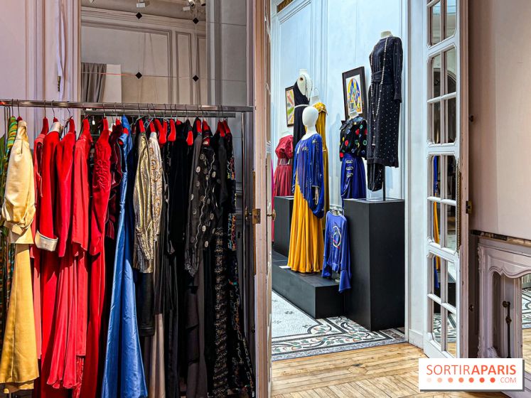 L'exposition haute couture gratuite de Chloé par Karl Lagerfeld, dans un sublime hôtel particulier