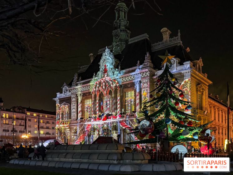 Noël 2025 à Levallois-Perret (92) : spectacle son & lumière gratuit sur l'Hôtel de Ville - les dates