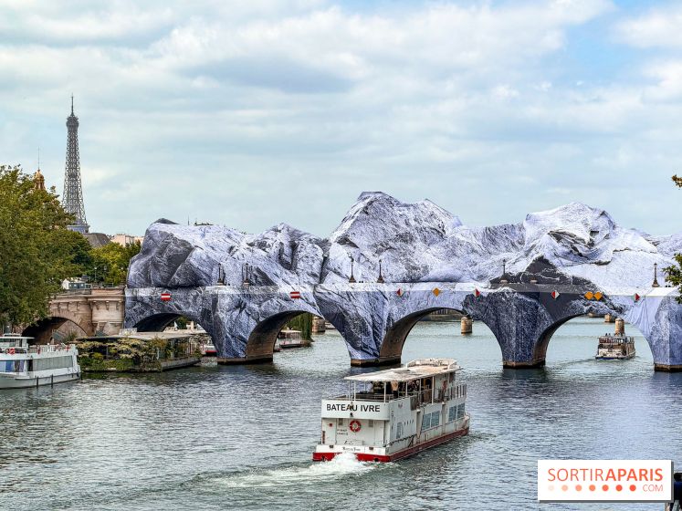 La Caverne du Pont Neuf : le montage de l’installation géante de JR démarre à Paris