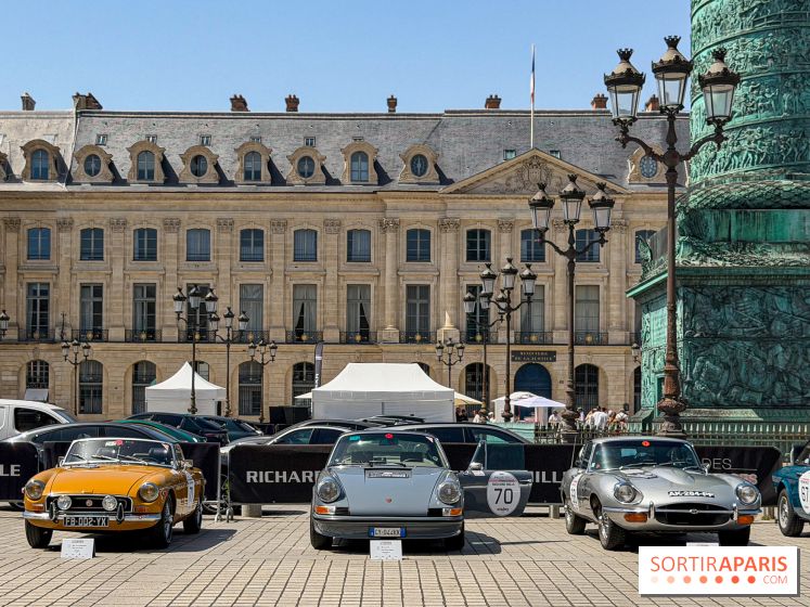Un rallye vintage va s’installer Place Vendôme avec des voitures de collection à admirer