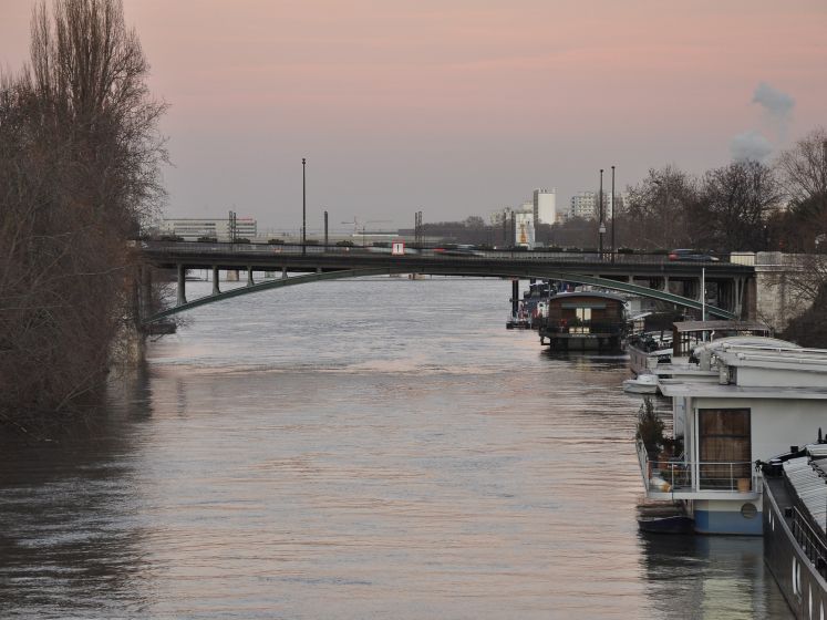 Fermeture du Pont de Levallois le 12 août