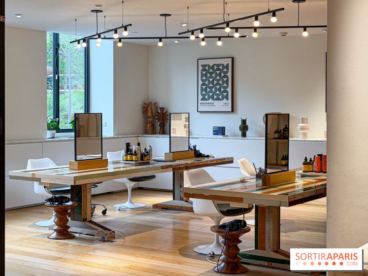 Ce salon de coiffure de 110 m² se cache au cœur du Bon Marché rive gauche