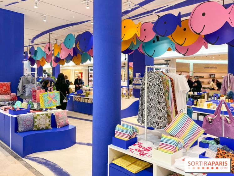 Comme Un Poisson Dans L'Eau, la nouvelle exposition 100% bien-être du Bon Marché Rive Gauche