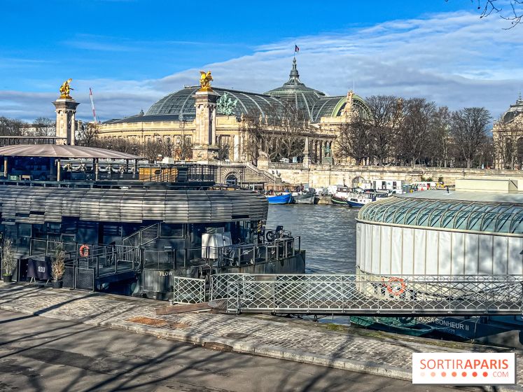 visuel Paris visuel  - quai de Seine - grand palais