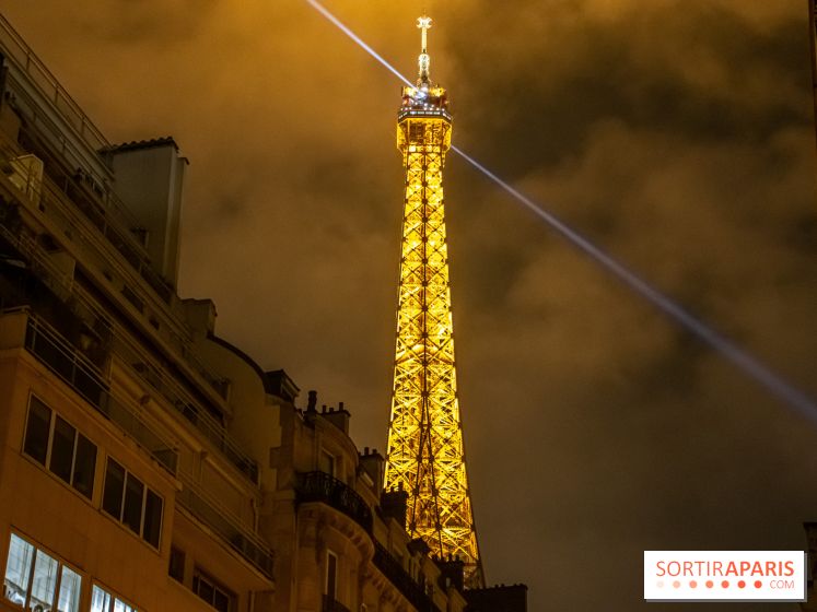 visuel Paris visuel  - tour eiffel nuit