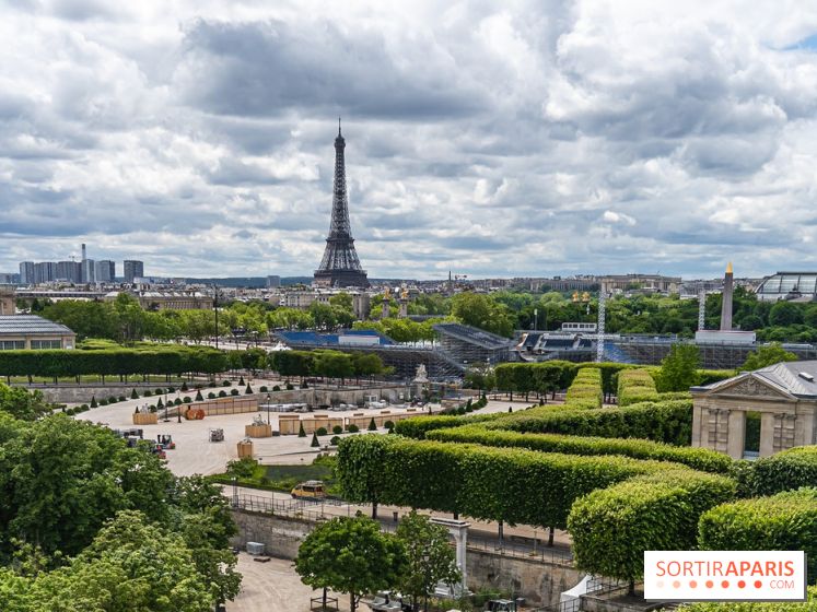 visuel Paris visuel  -  Tuileries - concorde
